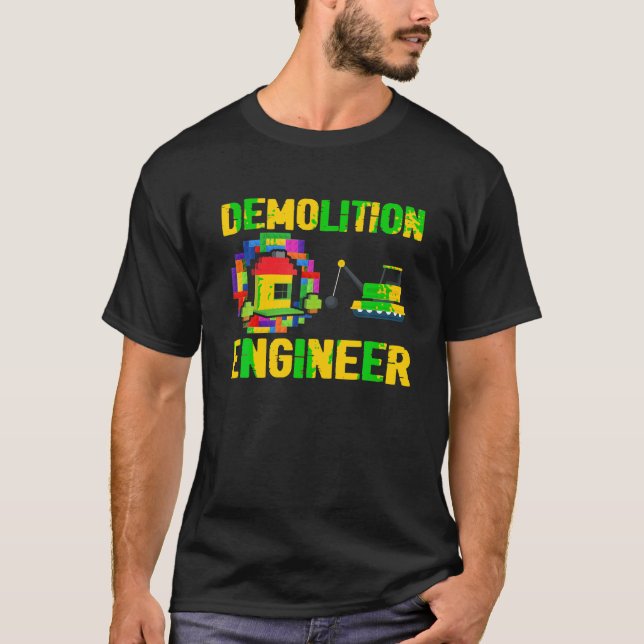 Camiseta Ladrillos de construcción del Master Builder de In (Anverso)