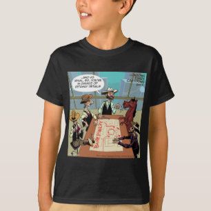 Camiseta Ladrón de banco de caballo divertido