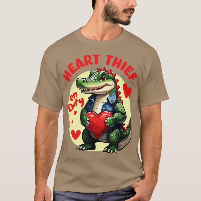 Camiseta ladrón de corazón en servicio (Anverso)