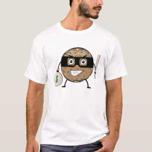 Camiseta Ladrón de Donas - Ilustración Divertida de Persona