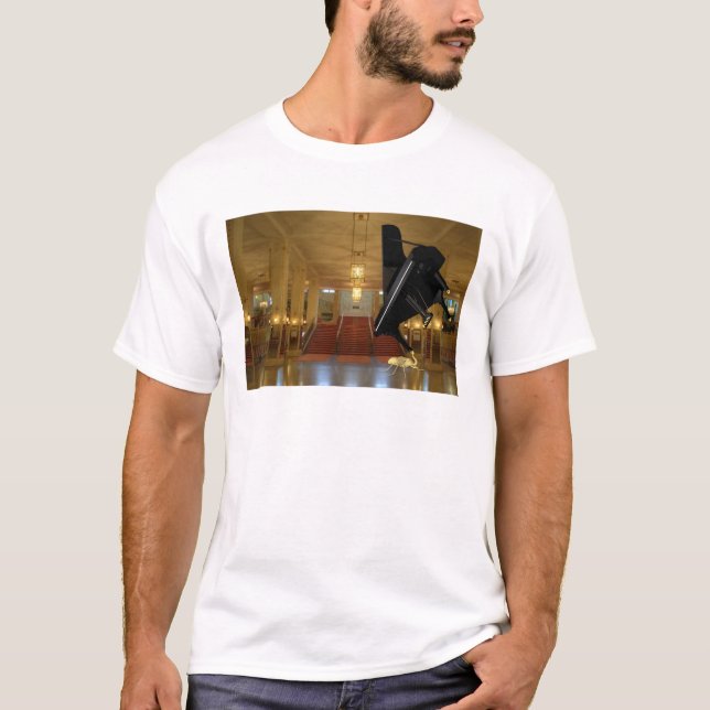 Camiseta Ladrón de piano (Anverso)