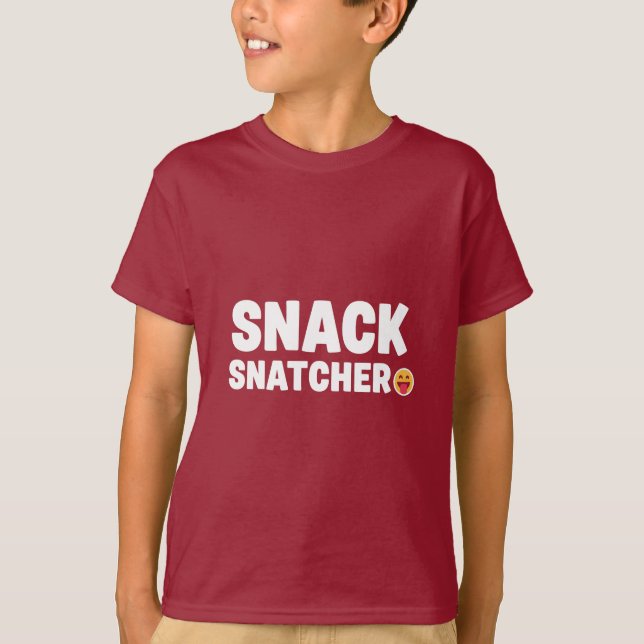 CAMISETA LADRÓN DE SNACKS (Anverso)