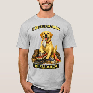 Camiseta Ladrón de Zapatos Labrador | Arte Divertido de Per