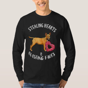 Camiseta Ladrones de Corazones Farting Miniatura Toro Terr