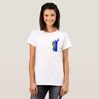 Camiseta Lady abstracta - Tee gráfico de la Tierra
