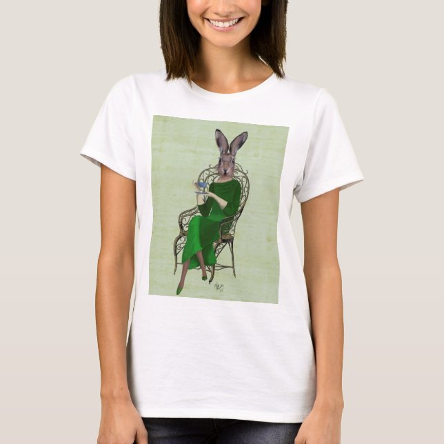 Camiseta Lady Bella Rabbit Toma de Té 3 (Anverso)