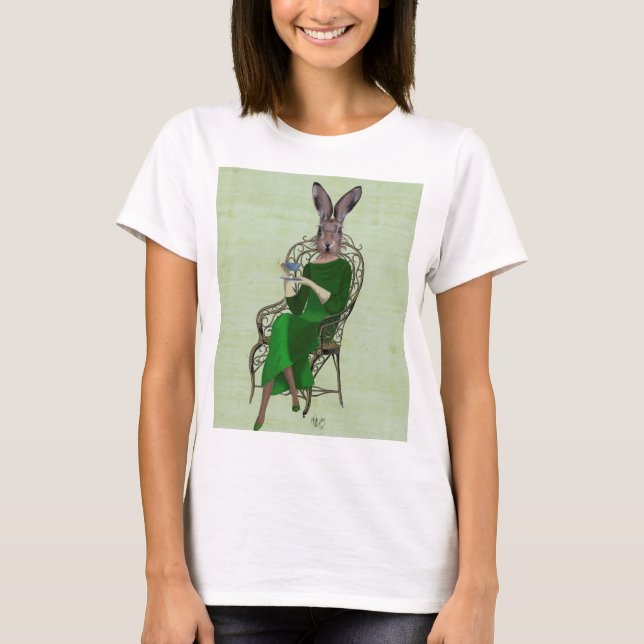 Camiseta Lady Bella Rabbit Toma de Té 3 (Anverso)