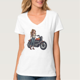 Camiseta Lady Biker