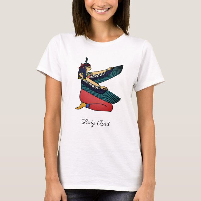 Camiseta Lady Bird de Egipto (Anverso)
