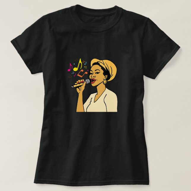 Camiseta Lady Canta Los Golpes (Diseño del anverso)