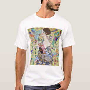 Camiseta Lady con un fanático, Gustav Klimt