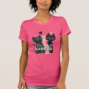 Camiseta Lady gata por Kamala Harris 2024