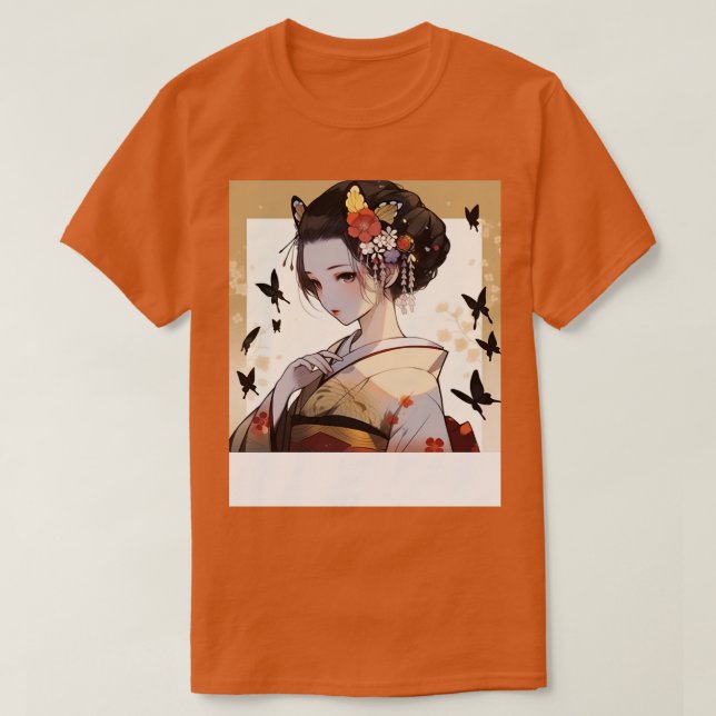 Camiseta Lady Geisha (Diseño del anverso)