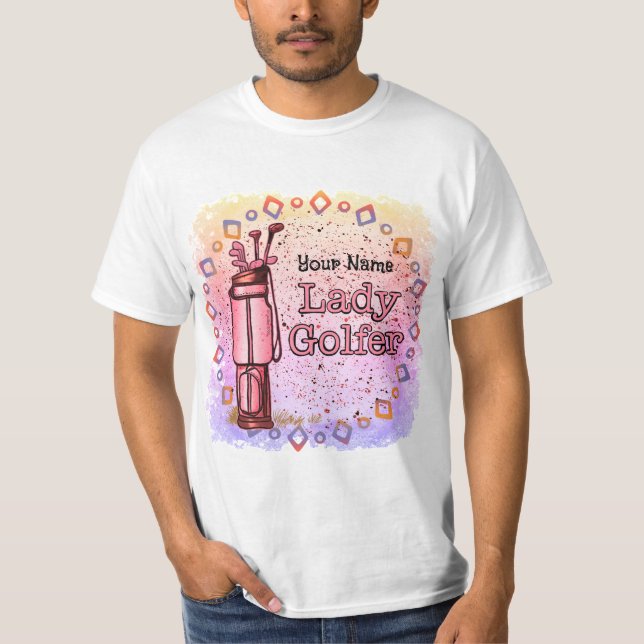 Camiseta Lady Golfer (Anverso)