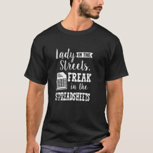 Camiseta Lady In Streak Se Enfrenta En La Contabilidad De H