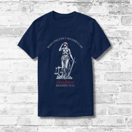 Camiseta Lady Justice Resistance