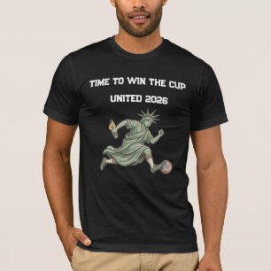 Camiseta Lady Liberty Calentando: USA Soccer 2026 United