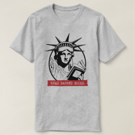 Camiseta Lady Liberty lee libros prohibidos