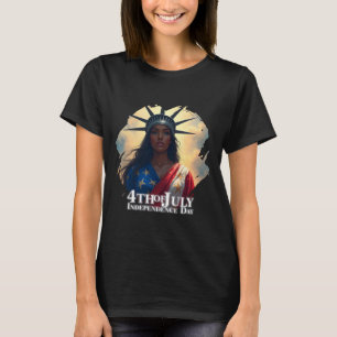 Camiseta Lady Liberty Reimaginada – Una Nueva Cara de la Li