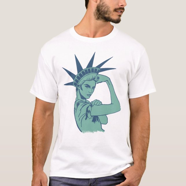 Camiseta Lady Liberty Tee (Anverso)