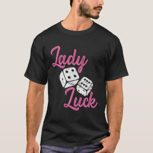 Camiseta Lady Luck Usa mientras juega en el Casino de su N