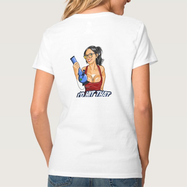Camiseta Lady moderna con nuevo estilo (Reverso)