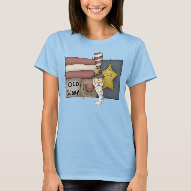 Camiseta Lady Old Glory Shirt (Anverso)