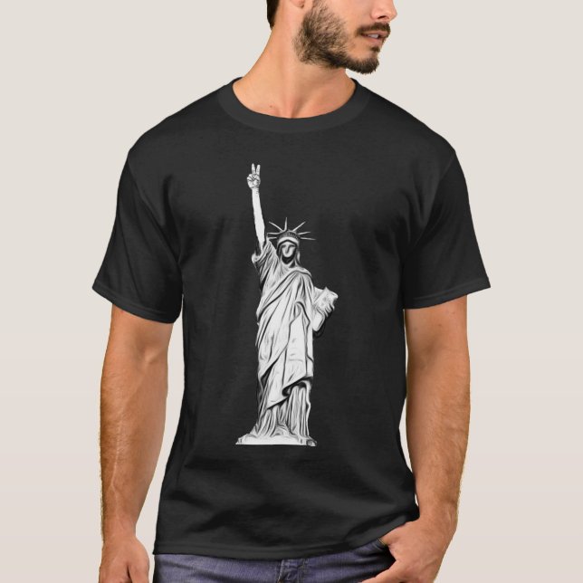Camiseta Lady Paz y Libertad (Anverso)