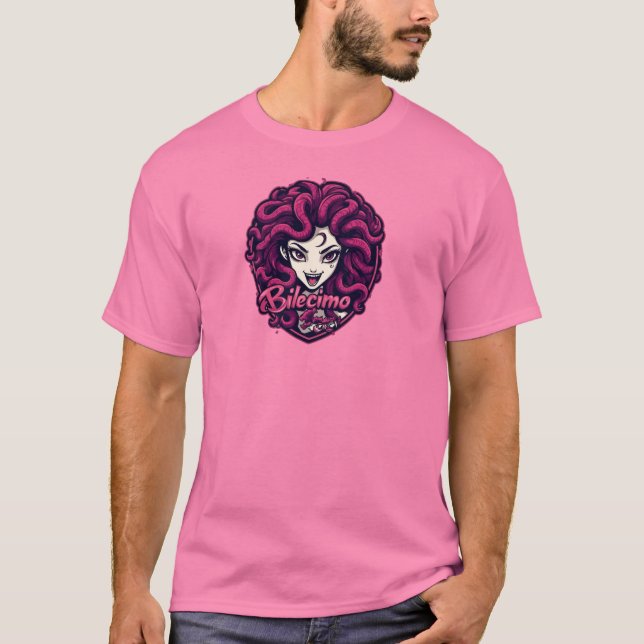 Camiseta Lady Pink Medusa (Anverso)