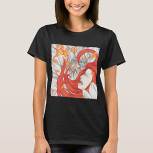 Camiseta Lady Red y las Flores del Infierno
