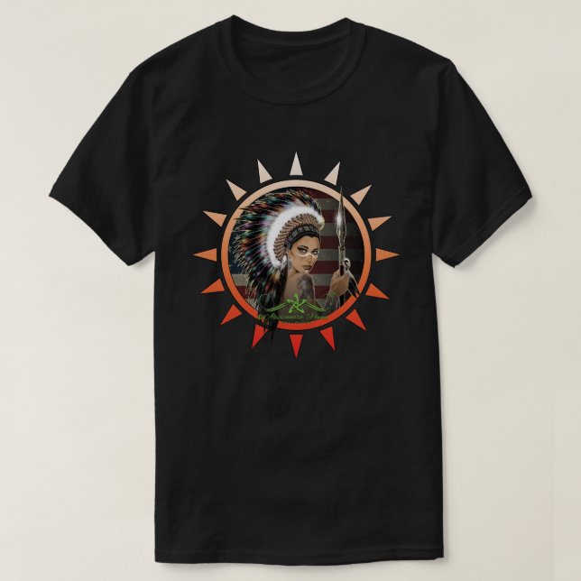 Camiseta Lady Sioux (Diseño del anverso)