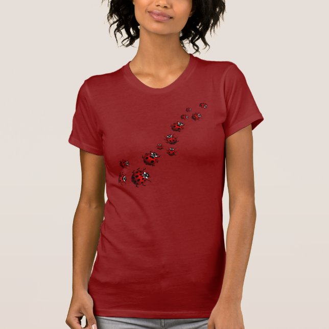 Camiseta Ladybird femenino / camiseta de insectos (Anverso)