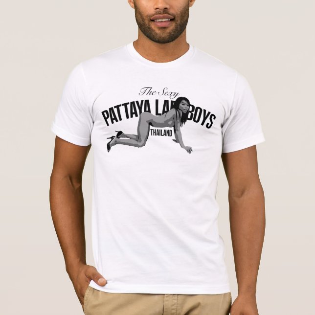 Camiseta Ladyboys de Pattaya (Anverso)