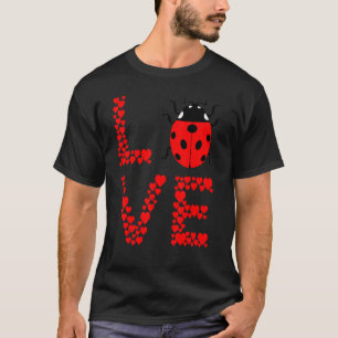 Camiseta Ladybug Bug Love Cute Ladybug Intomology Bu
