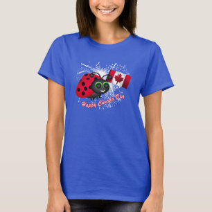 Camiseta Ladybug del Día de Canadá