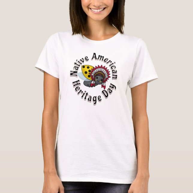 Camiseta Ladybug del Día del Patrimonio Nativo Estadouniden (Anverso)