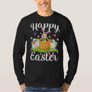 Camiseta Ladybug Easter Egg Hung Floral Ladybug Easter S