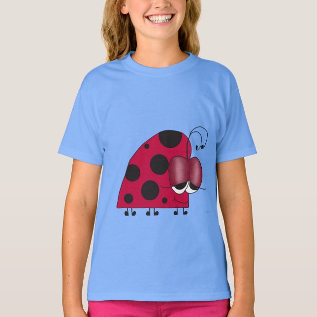 Camiseta Ladybug gracioso y eufórico (Anverso)