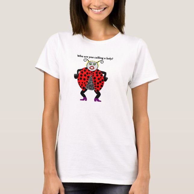 Camiseta Ladybug Lady Bug Funny (Anverso)