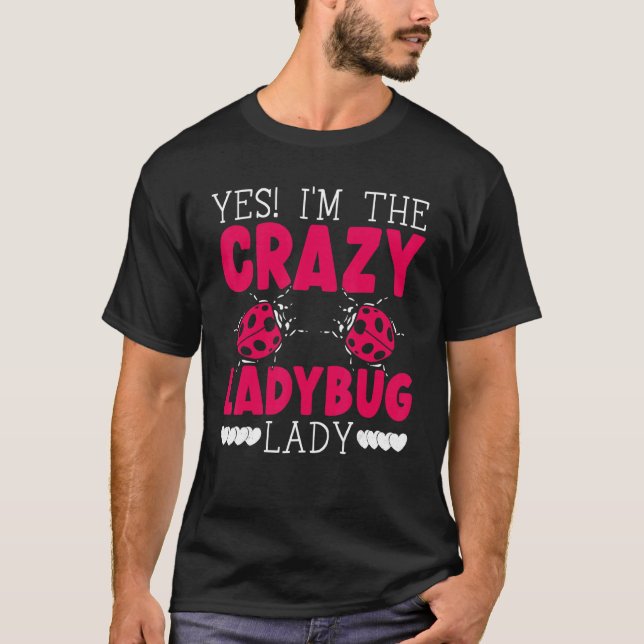 Camiseta Ladybug Lady Bugs Entomología Insectos Captura Bug (Anverso)