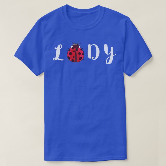 Camiseta Ladybug Lady Cute Ladybig Ing Bug Lover Ladybug (Diseño del anverso)