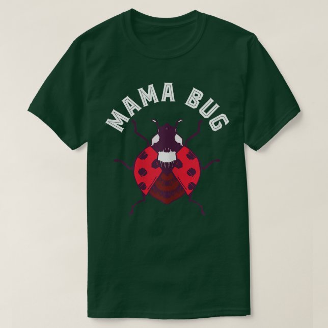 Camiseta Ladybug Mama Bug Inspire Lover Mother Cute L (Diseño del anverso)