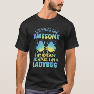 Camiseta Ladybug Outfit Insect Ladybugs para mujeres Chicas