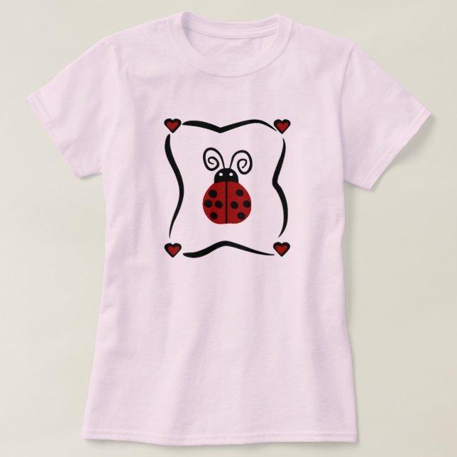 Camiseta LadyBug T-Shirt (Diseño del anverso)