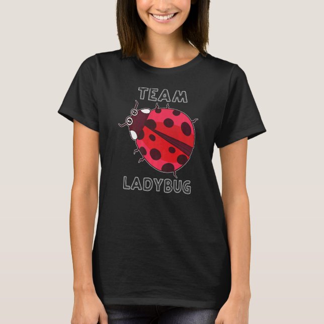 Camiseta Ladybug Team Ladybug Gang Squad Cuadybug Insec (Anverso)