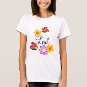 Camiseta Ladybug y Flowers