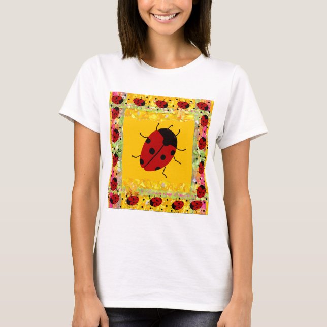Camiseta Ladybugs del Día de la Madre (Anverso)