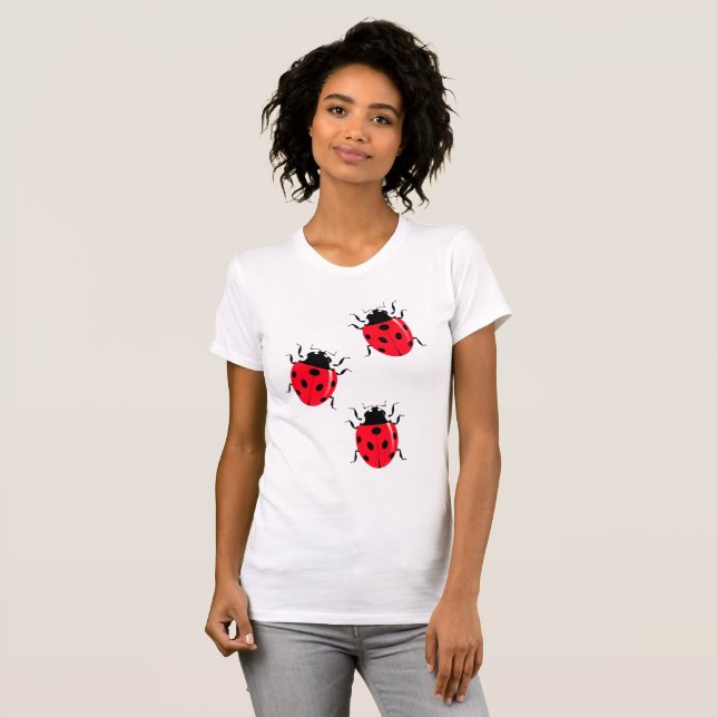 Camiseta Ladybugs - Primavera (Anverso completo)