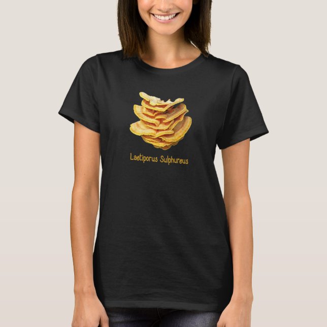Camiseta Laetiporus Sulphureus Mushroom Hermoso (Anverso)