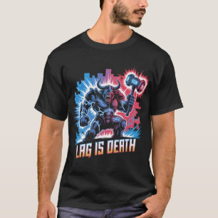 Camiseta Lag es el Cyberpunk Minotau, un jugador de camiset